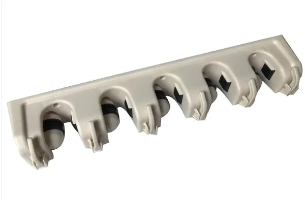 Bathroom Spring Mop & Broom Holder