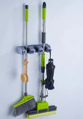 Bathroom Spring Mop & Broom Holder