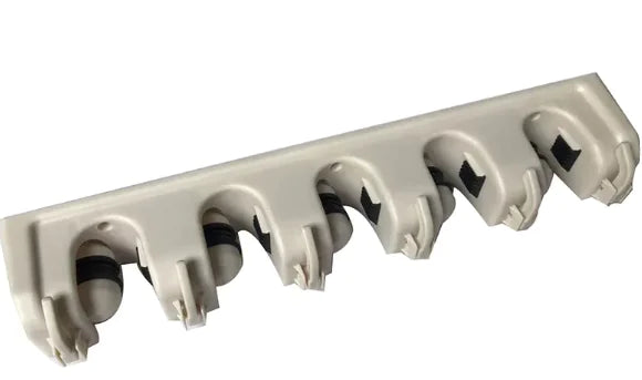 Bathroom Spring Mop & Broom Holder