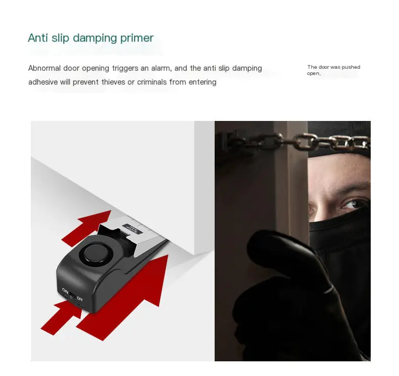 Portable Door Stop Alarm